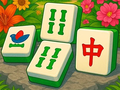 Mahjong Garden gameplay cover image